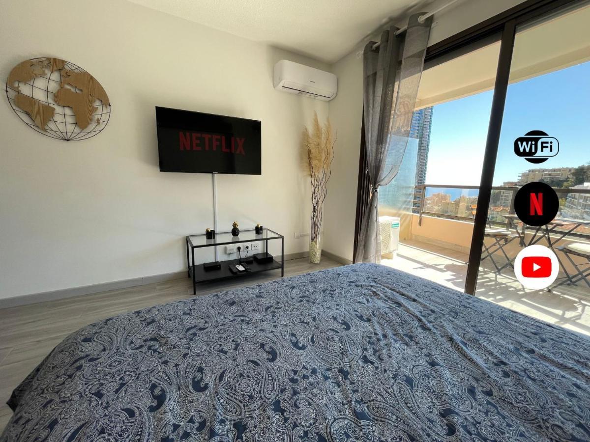 New Studio, Piscine Et Vue Mer • Proche De Monaco Beausoleil Exteriér fotografie