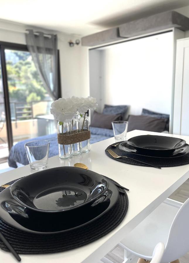 New Studio, Piscine Et Vue Mer • Proche De Monaco Beausoleil Exteriér fotografie